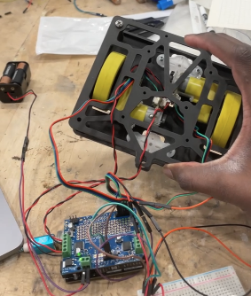 Two-wheeled Arduino robot